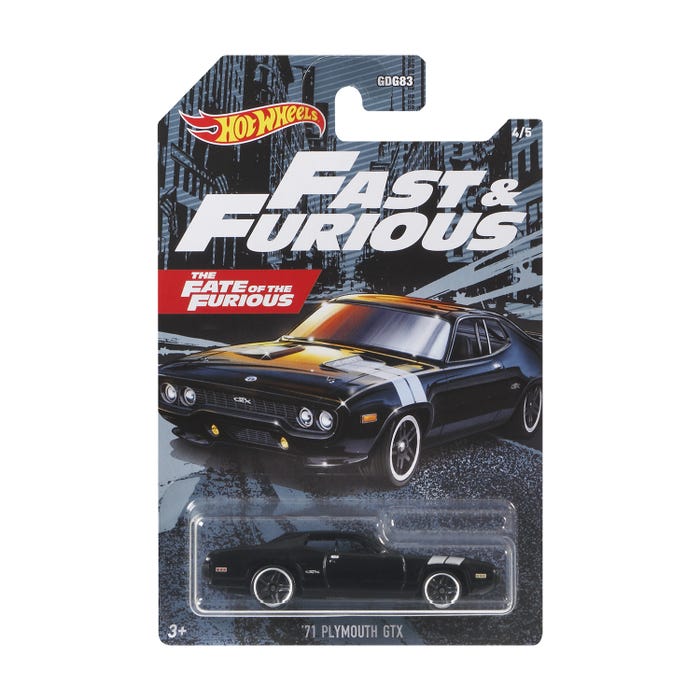 Hot Wheels Fast & Furious - 71 Plymouth GTX