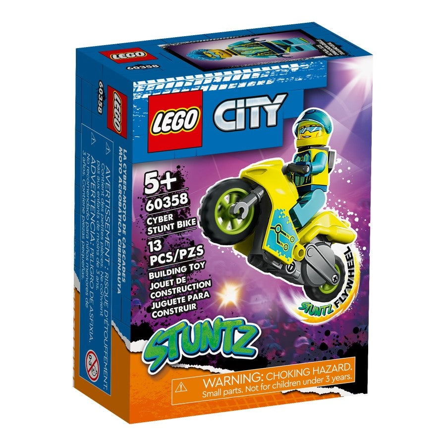 Lego City Stuntz 60358 Cyber Stunt Bike
