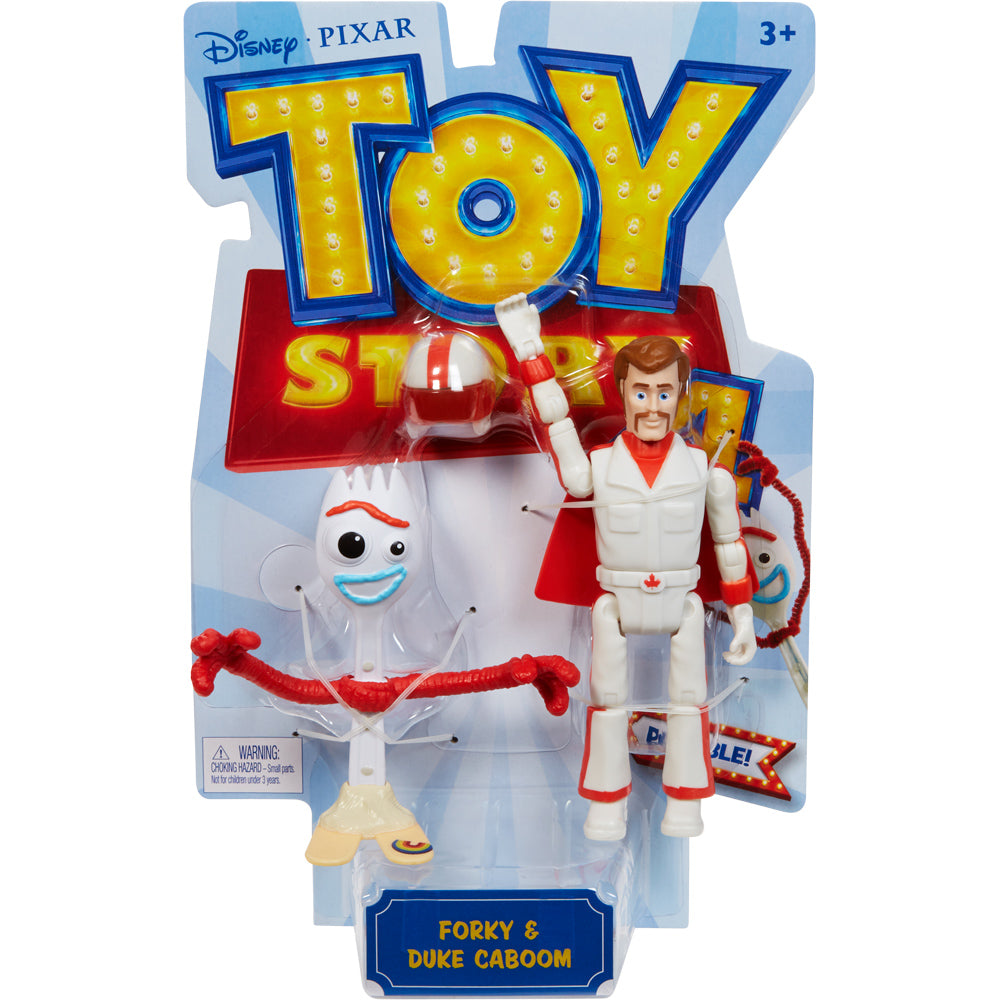 Toy Story 7-inch Basic Figure Forky and Duke Caboom