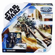 Star Wars Mission Fleet - The Mandalorian Speeder Bike