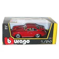 Burago 1:24 Porsche 356B Coupe (1961) Red