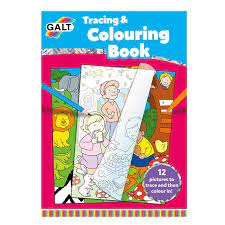 Galt Tracing & Colouring Book