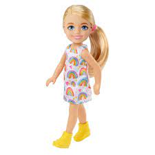 Barbie Chelsea Doll In Rainbow Dress
