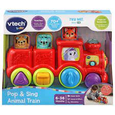 VTech Pop & Sing Animal Train