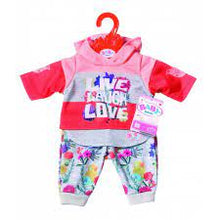 Load image into Gallery viewer, Baby Born Jogging Suit Outfit
