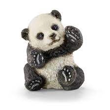 Schleich 14734 Panda Cub, Playing