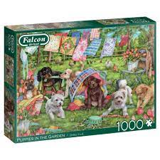 Puppies In The Garden 1000pc