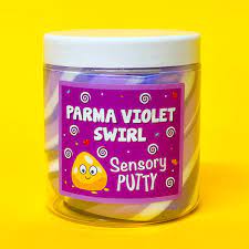 Sensory Putty - Parma Violet Swirl