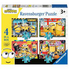 Minions 2 Movie 4 In A Box Puzzles