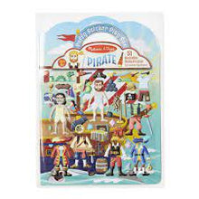 Load image into Gallery viewer, Melissa &amp; Doug Reusable Puffy Stickers - Pirates
