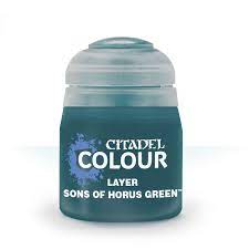 Citadel Paint - Layer - Sons of Horus Green 22-87