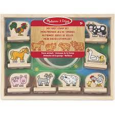 Melissa & Doug My First Stamp Set - Farm Animals