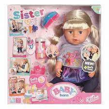Baby Born Soft Touch Sister - Blonde