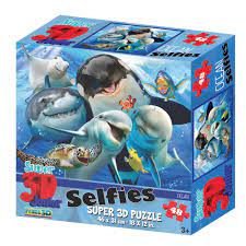 3D Selfies Ocean 48pc