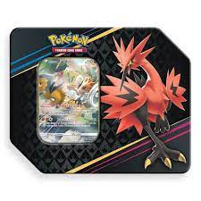 Pokémon TCG Crown Zenith Special Art Tin - Galarian Zapdos