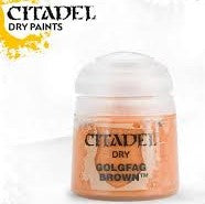 Citadel Paint - Dry - Golgfag Brown 23-26