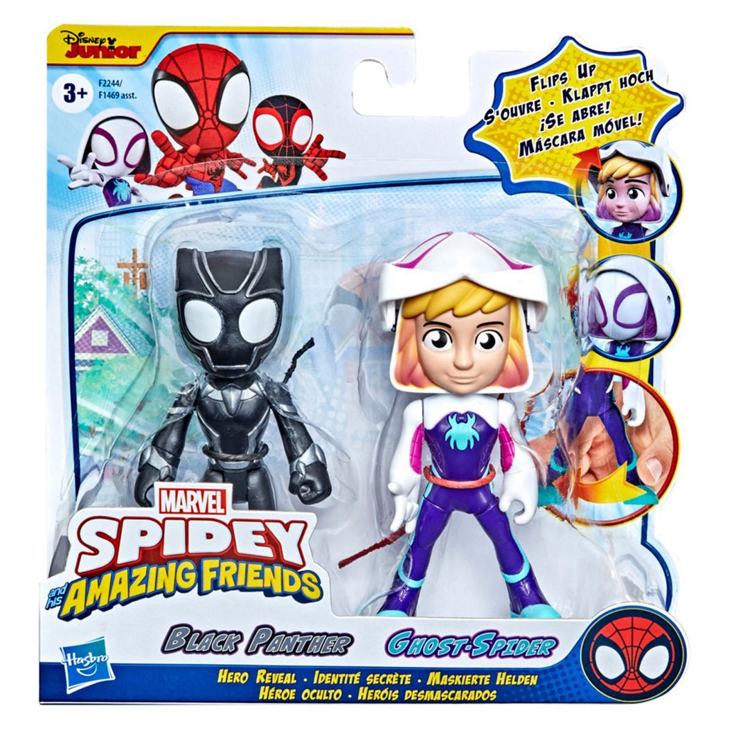 Spidey and His Amazing Friends- Black Panther and Ghost-Spider