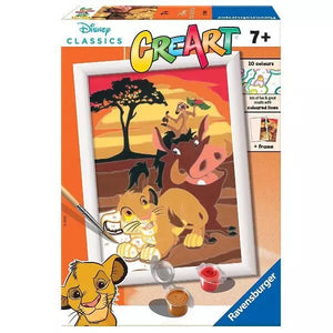 CreArt Painting By Numbers - Disney Lion King