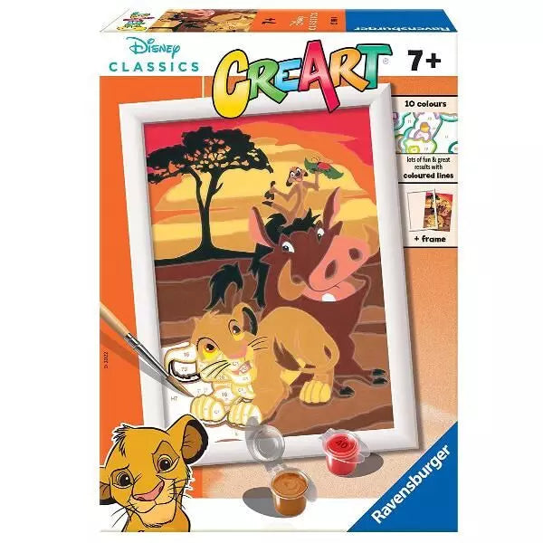 CreArt Painting By Numbers - Disney Lion King