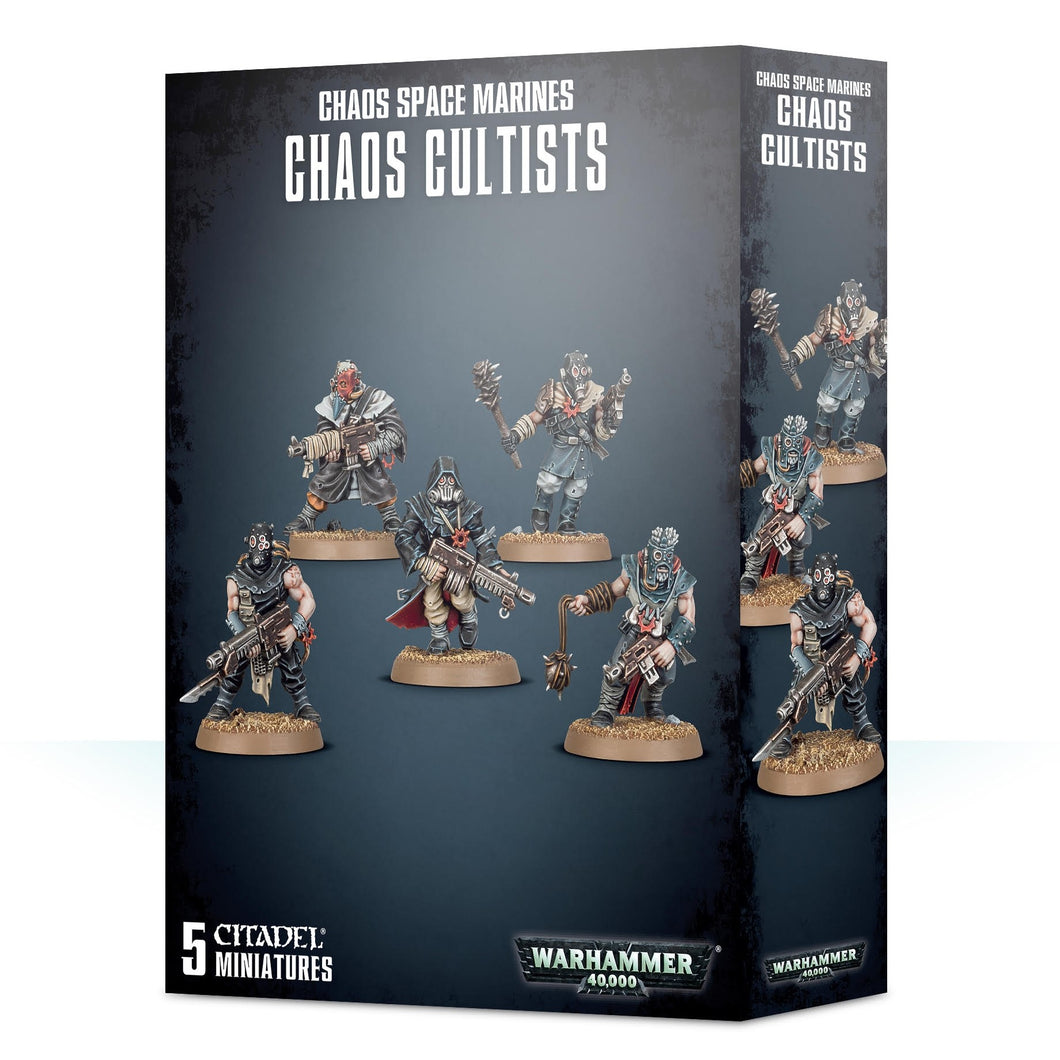 Chaos Space Marines Chaos Cultists 35-34