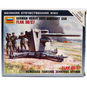 Zvezda German Heavy Anti-Aircraft Gun 1:72