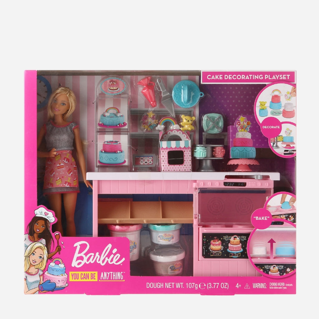Barbie Cake Decorating Playset