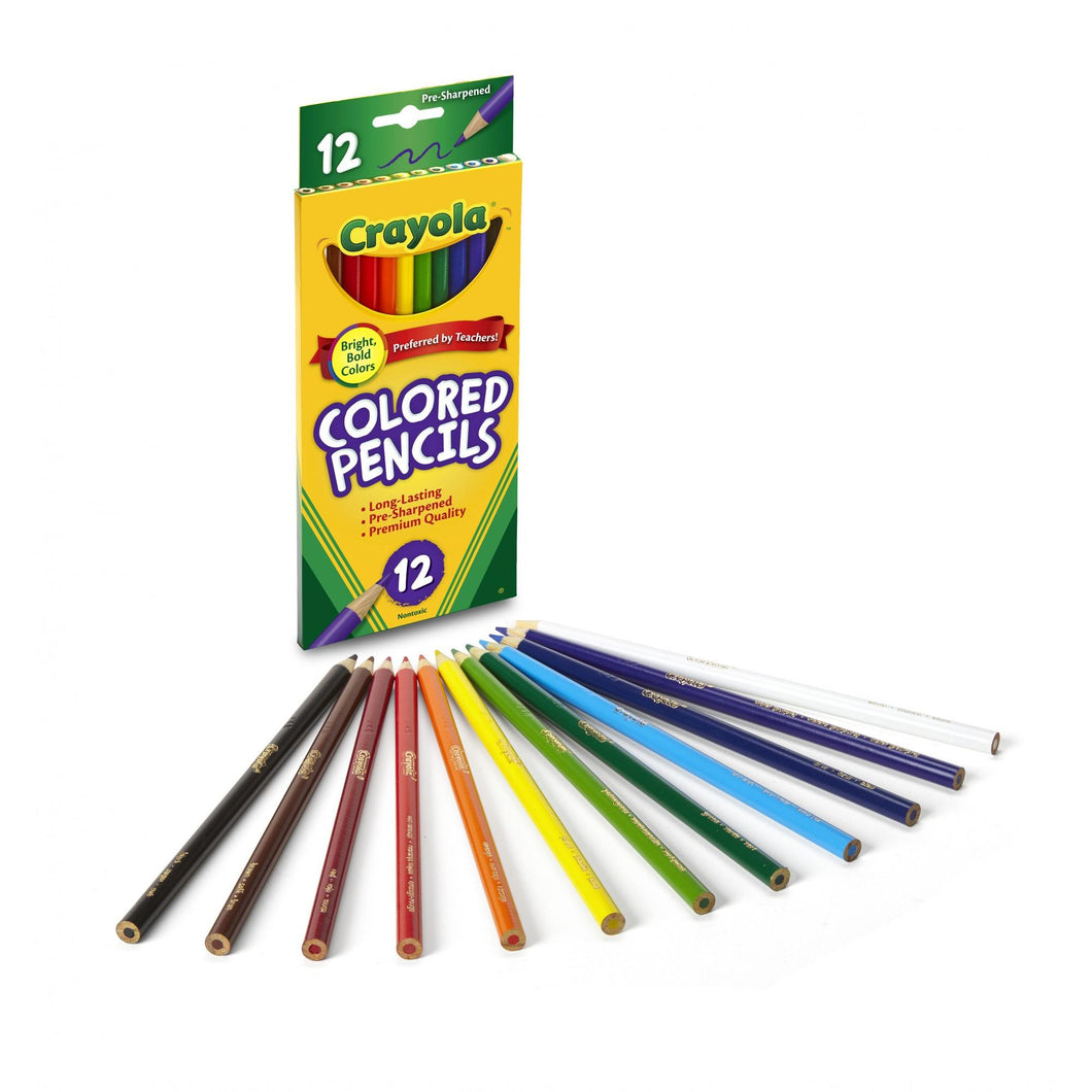 Crayola 12 Coloured Pencils