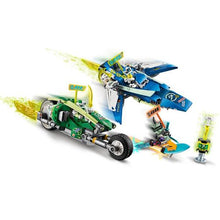Load image into Gallery viewer, LEGO Ninjago 71709 Jay and Lloyds Velocity Racers
