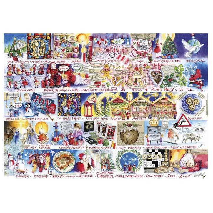 Christmas Alphabet 1000pc