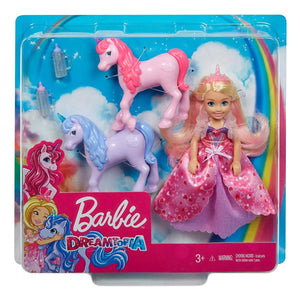 Barbie Dreamtopia Chelsea Doll and Unicorn