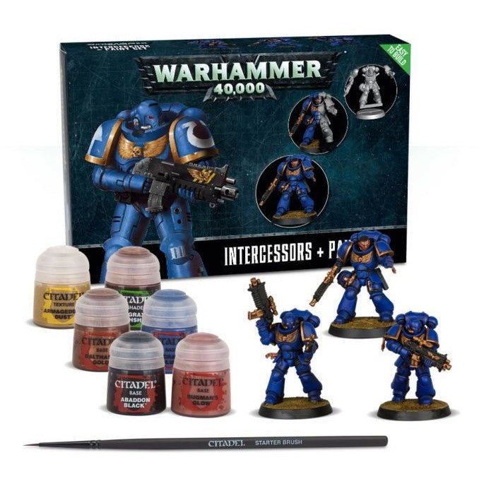 Space Marine Intercessors Paint Set 60-11-60