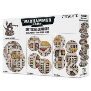 Sector Mechanicus 32mm, 40mm & 65mm Round Bases 66-95