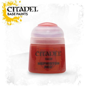 Citadel Paint - Base - Mephiston Red 21-03