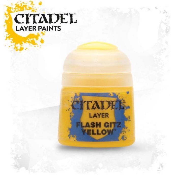 Citadel Paint - Layer - Flash Gitz Yellow 22-02