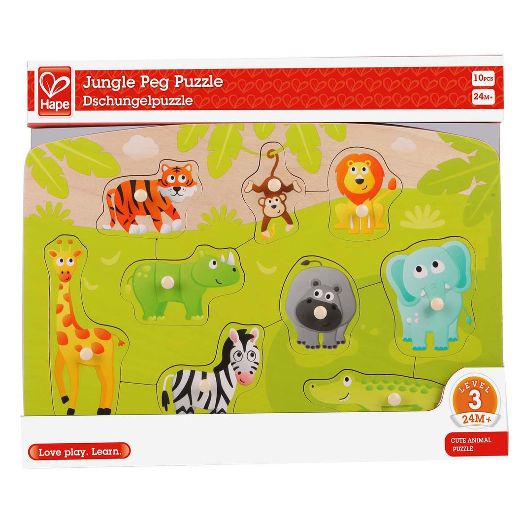 Hape Jungle Peg Puzzle