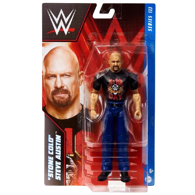 WWE Wrestling Figure - “Stone Cold” Steve Austin – Bambola