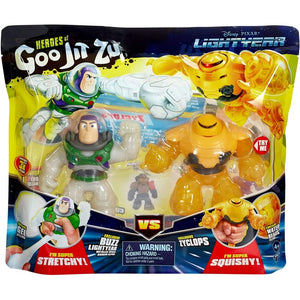 Goo Jit Zu Buzz Lightyear Vs Zyclops 2 Pack