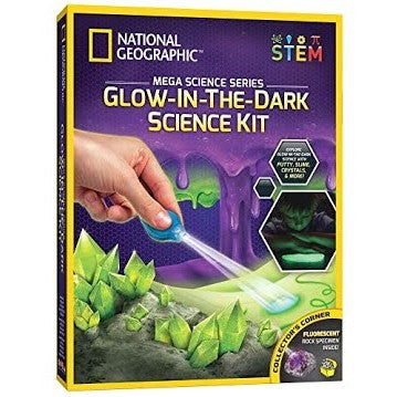 National Geographic - Mega Science Series Glow In The Dark Science Kit