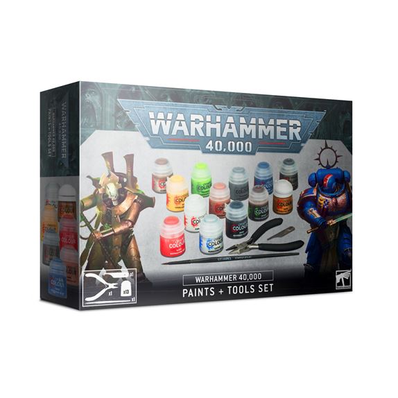 Warhammer 40K Paints & Tools Set 60-12