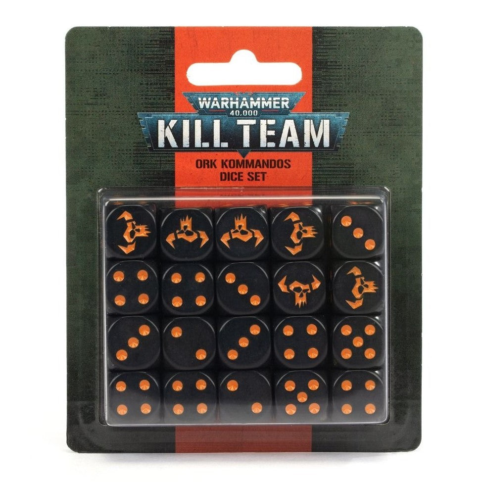 Kill Team Ork Kommandos Dice Set 102-82