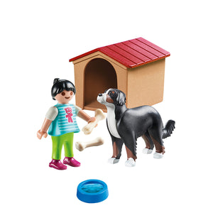 Playmobil Country 70136 Dog with Doghouse