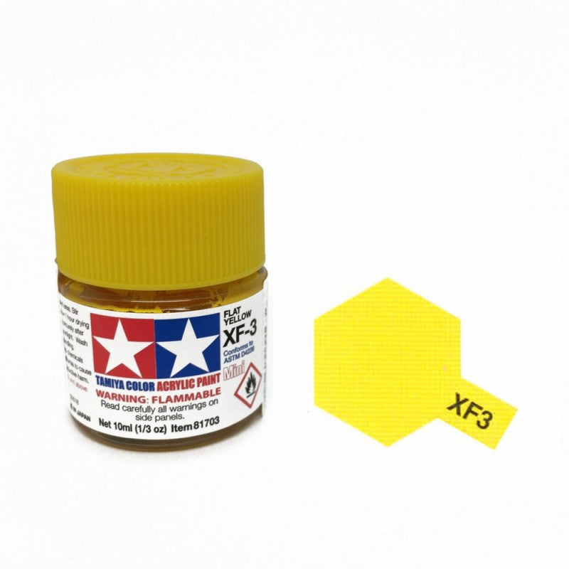 Tamiya Paint XF3 Flat Yellow