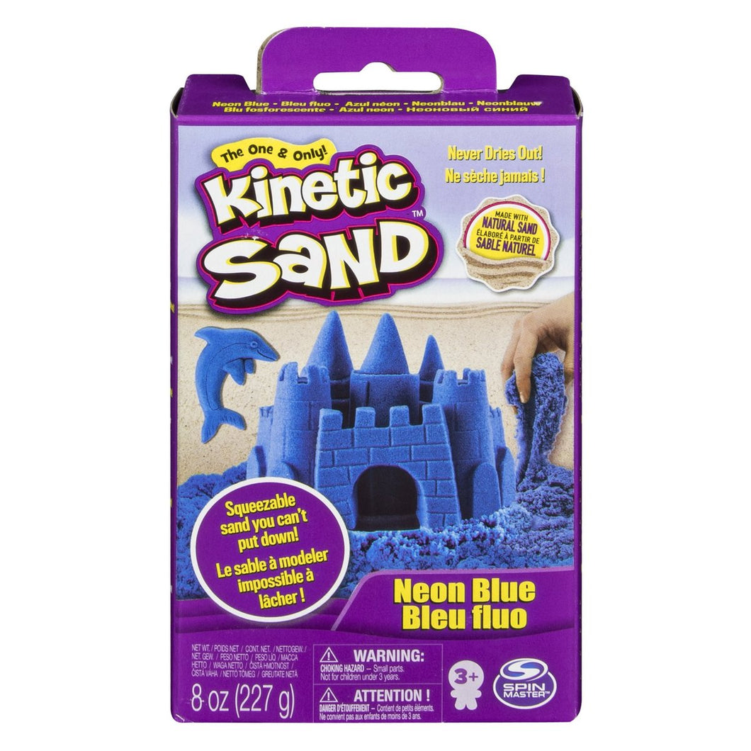 Kinetic Sand 8oz - Neon Blue