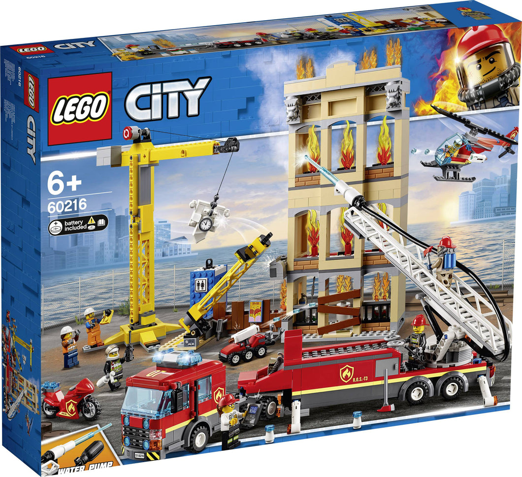 LEGO City Fire 60216 Downtown Fire Brigade