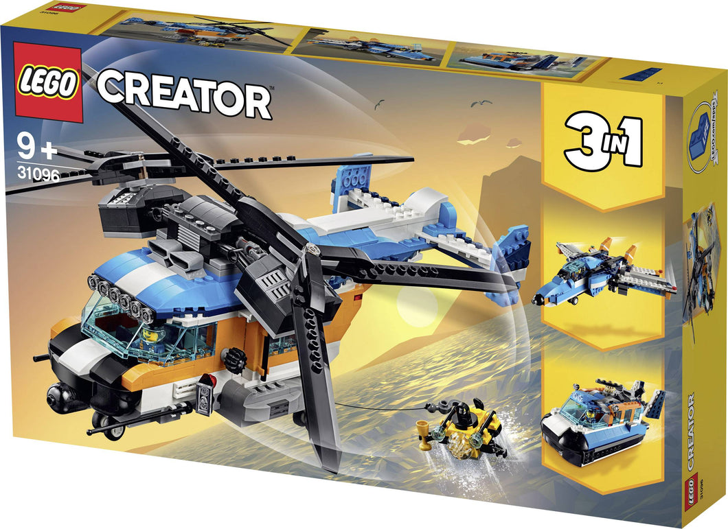 LEGO Creator 31096 Twin-Rotor Helicopter