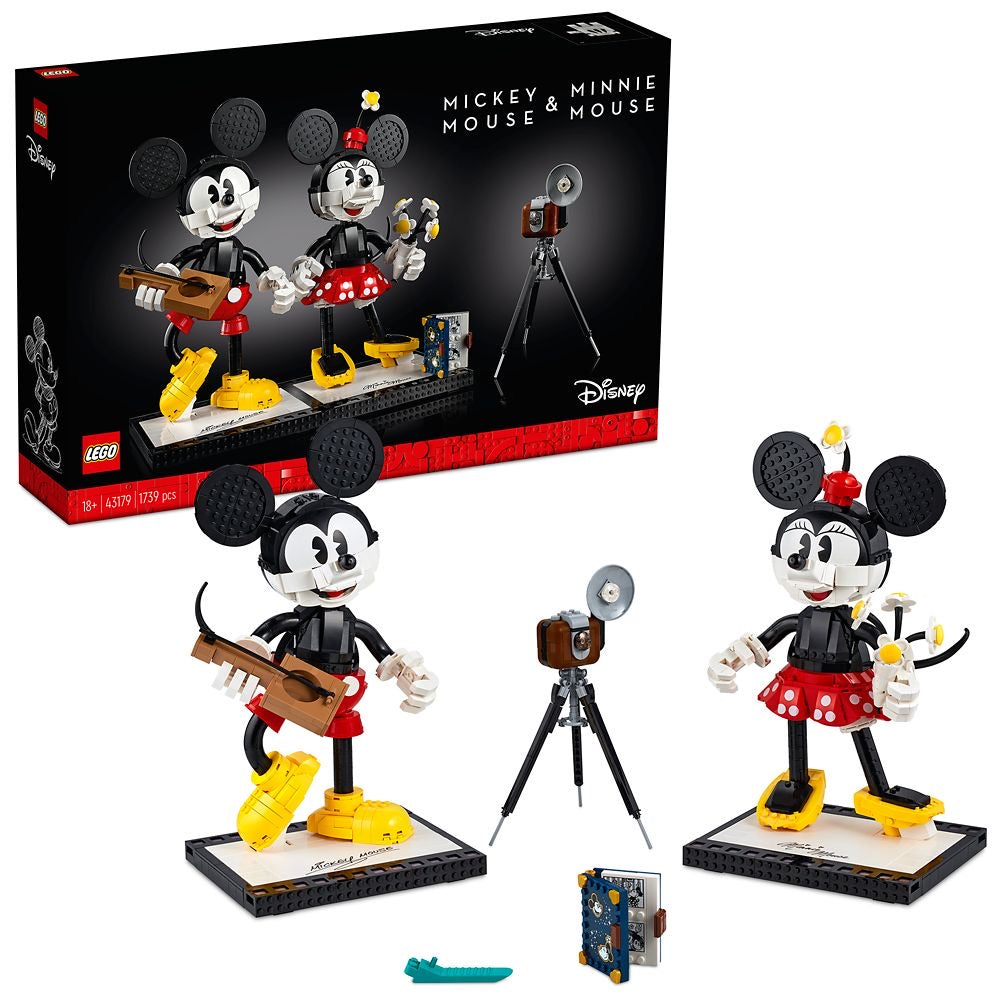 LEGO Mickey and Minnie Buildable Figures 43179