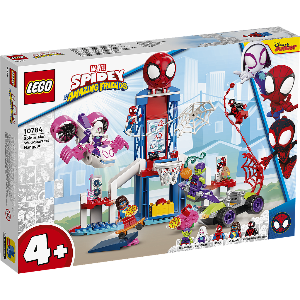 Lego Marvel Spidey 10784 Spider-Man Webquarters Hangout