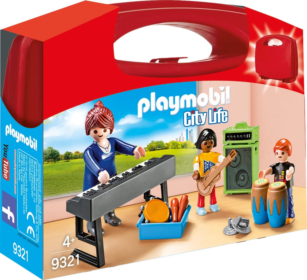 Playmobil City Life 9321 Music Lesson Carry Case