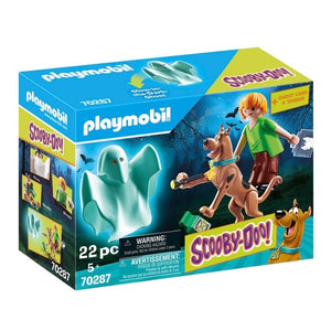 Playmobil Scooby-Doo 70287 Scooby and Shaggy with Ghost