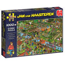 Jan Van Haasteren 1000pc The Vegetable Garden